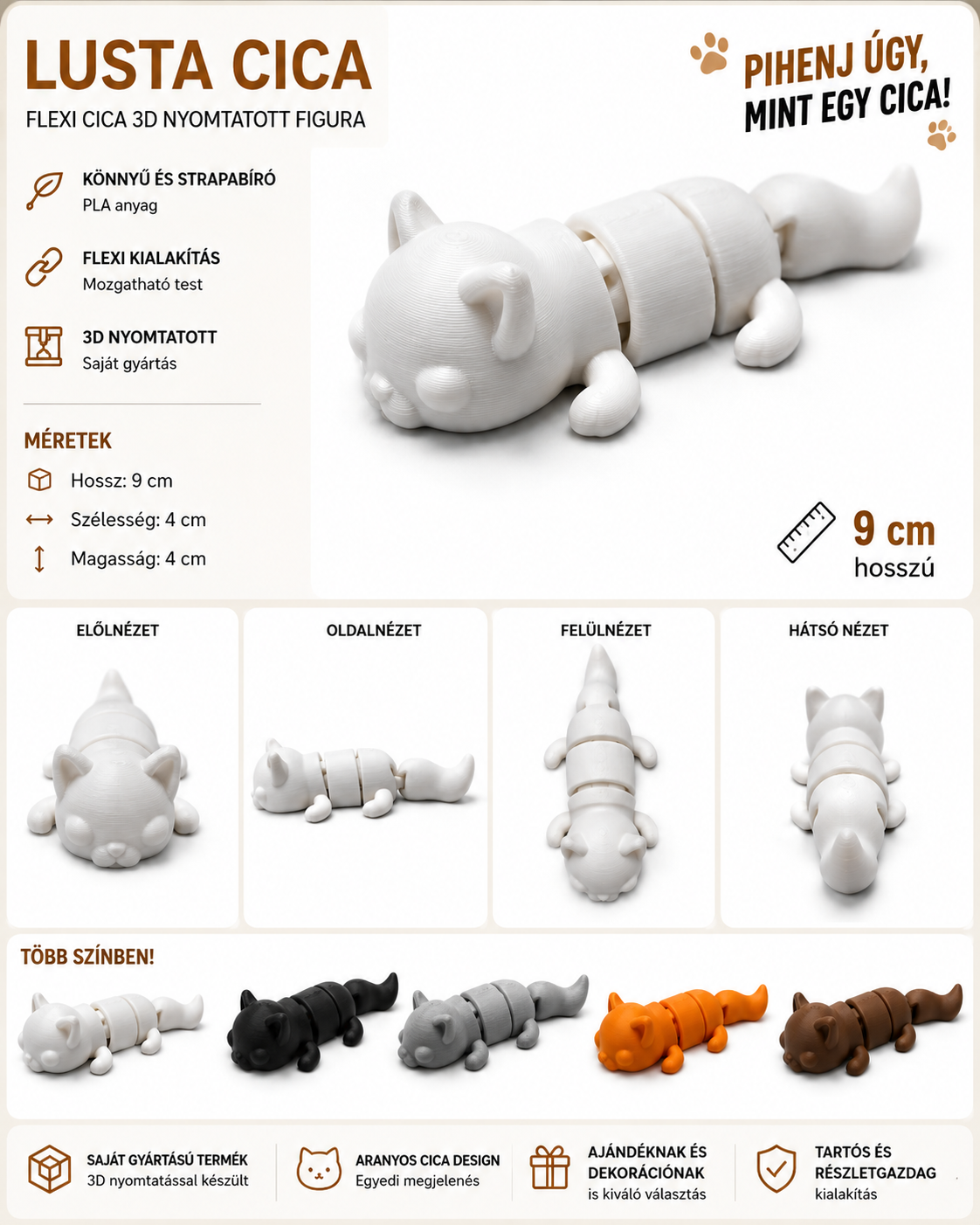 Lusta Cica – Flexi Cica Figura